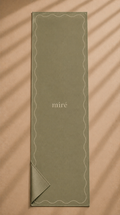 miré matcha towel - green
