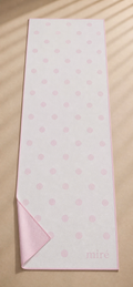 miré polka towel - pink
